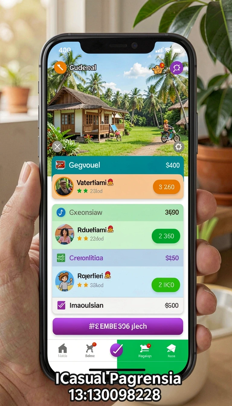 Galeri pratinjau visual dewalangit build APK resmi terbaru